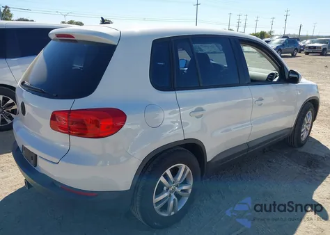 2013 Volkswagen Tiguan S from USA, damaged, VIN WVGAV7AX9DW538124